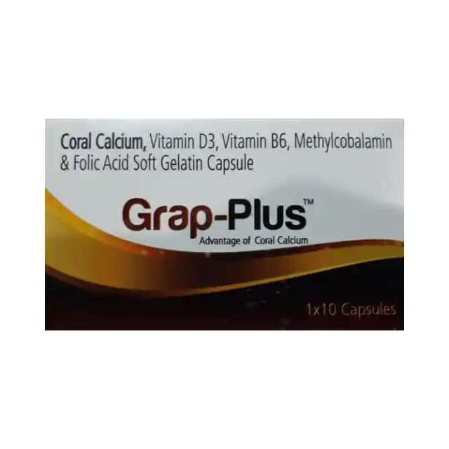Grap Plus (1 Strip Of 10 soft gelatin capsules)