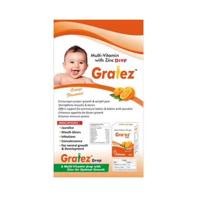 Gratez Drop Orange (1 Bottle of 30 ml Drop)