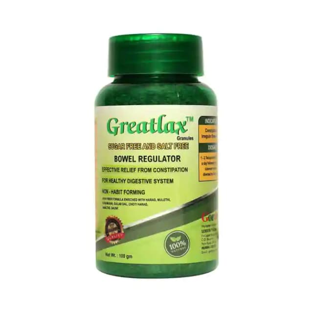 Greatlax Granules (1 Jar Of 100 gm Granules)