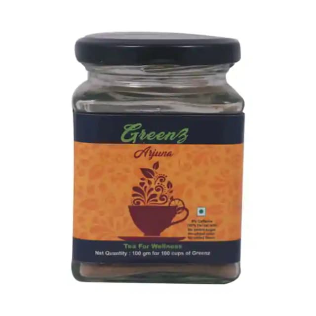 Greenz Arjuna Tea (1 Jar Of 100 gm Tea)