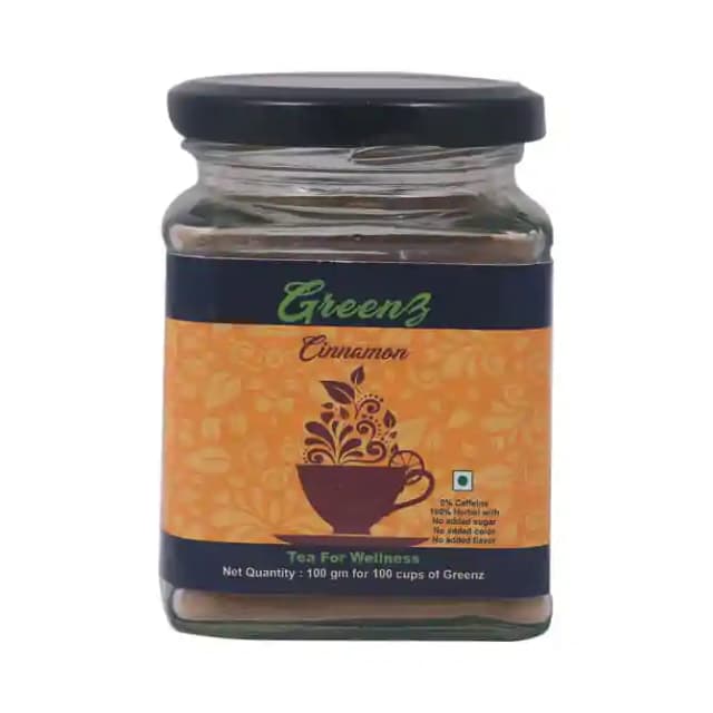 Greenz Cinnamon Tea (1 Jar Of 100 gm Tea)