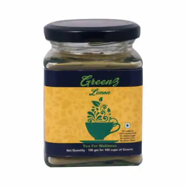 Greenz Lemon Tea (1 Jar Of 100 gm Tea)