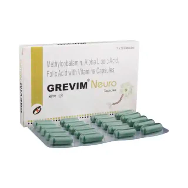 Grevim Neuro (1 Strip Of 20 capsules)