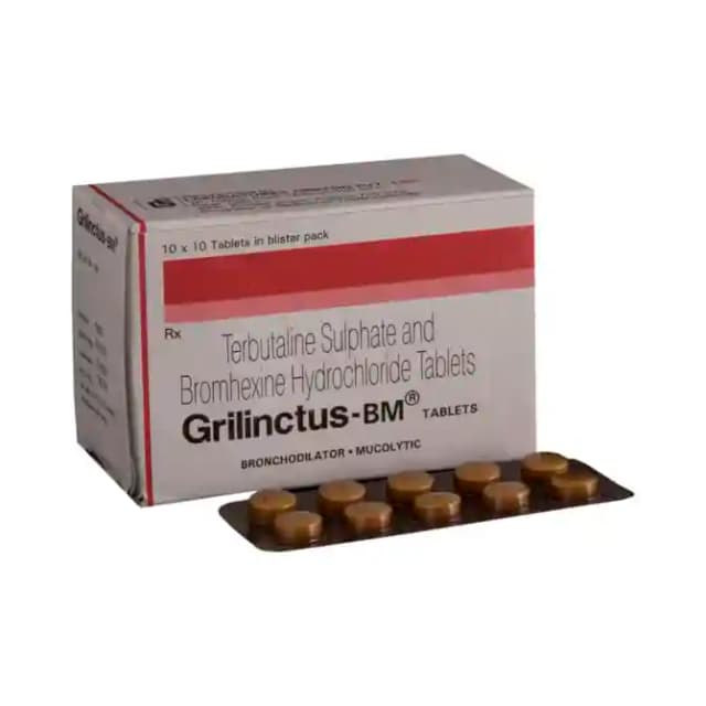 Grilinctus BM (10 tablets in 1 strip)