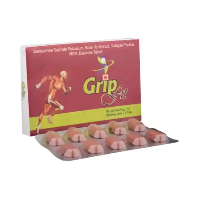 Grip Fit (1 Strip Of 10 tablets)