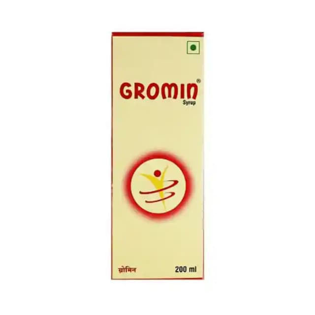 Gromin Syrup (1 Bottle of 200 ml Syrup)