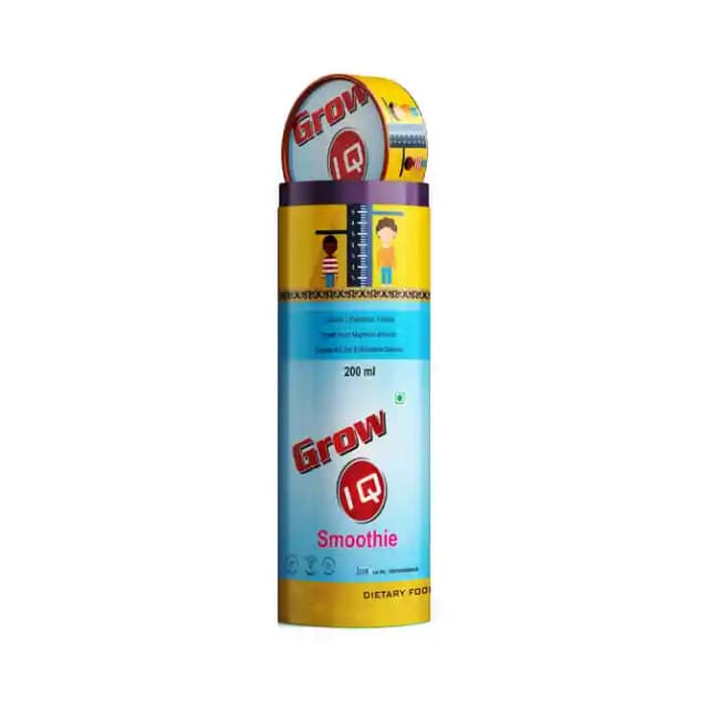 Grow IQ Smoothie (1 Bottle of 200 ml Liquid)