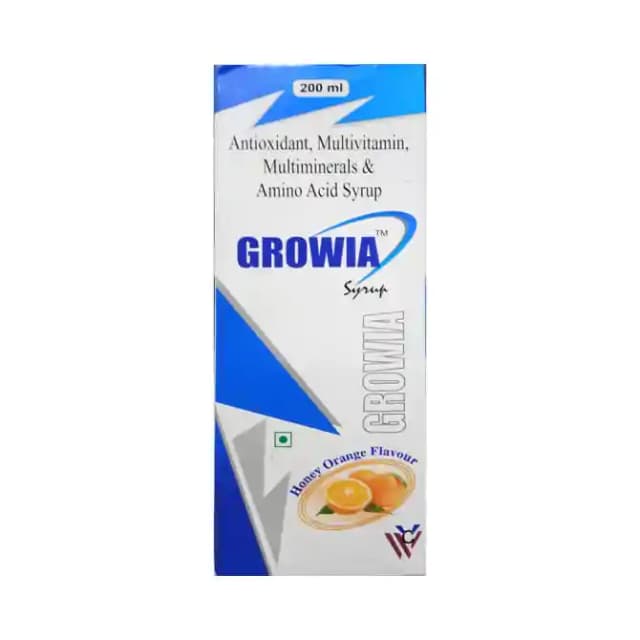 Growia Syrup (1 Bottle of 200 ml Syrup)