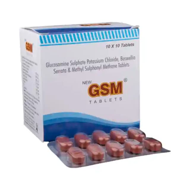 Gsm (1 Strip Of 10 tablets)