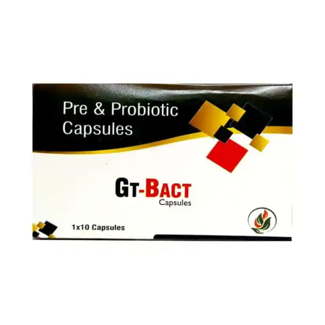 GT Bact (1 Strip Of 10 capsules)