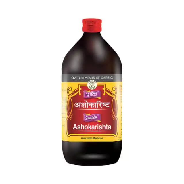 Guapha Ayurveda Ashokarishta (1 Bottle of 450 ml Liquid)