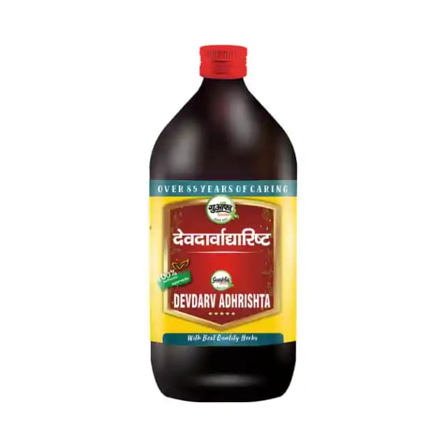 Guapha Ayurveda Devdarv Adhrishta (1 Bottle of 450 ml Liquid)
