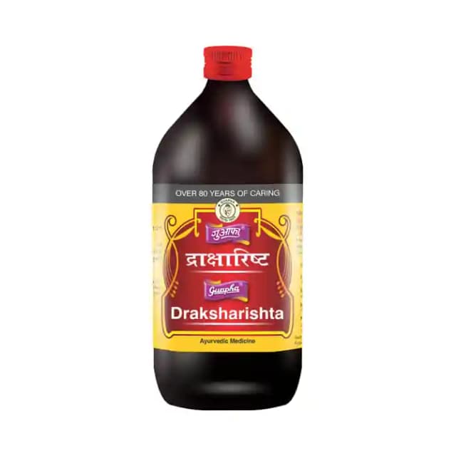 Guapha Ayurveda Draksharishta (1 Bottle of 450 ml Liquid)