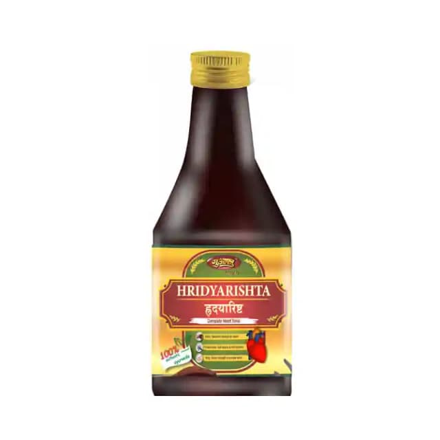 Guapha Ayurveda Hridyarishta (1 Bottle of 450 ml Syrup)