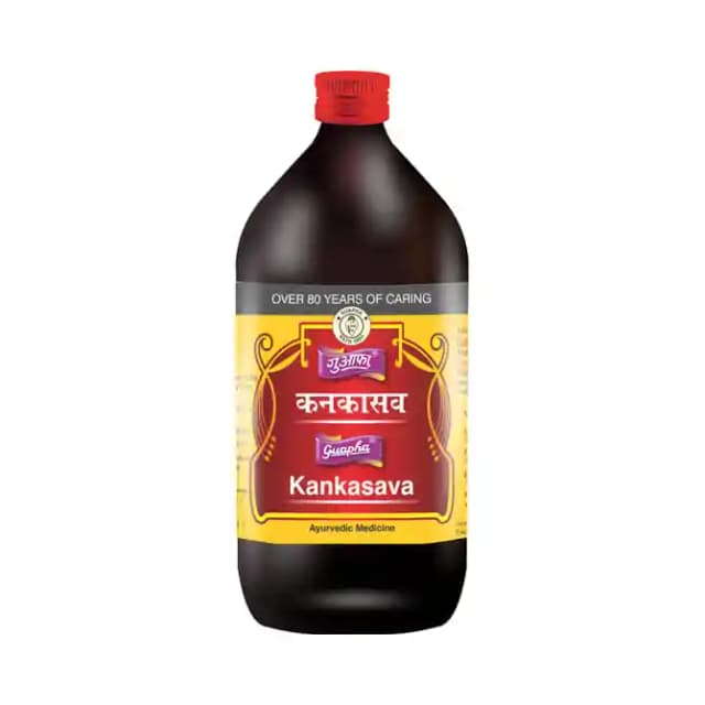 Guapha Ayurveda Kankasava (1 Bottle of 450 ml Liquid)