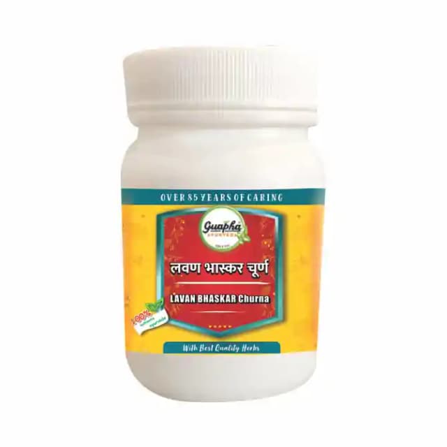 Guapha Ayurveda Lavan Bhaskar Churna (1 Bottle of 250 gm Churna)