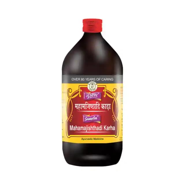 Guapha Ayurveda Mahamajishthadi Karha (1 Bottle of 450 liquids)