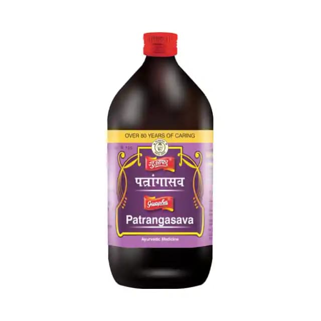 Guapha Ayurveda Patrangasava (1 Bottle of 450 ml Liquid)