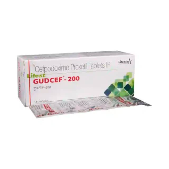 Gudcef 200 (10 tablets in 1 strip)
