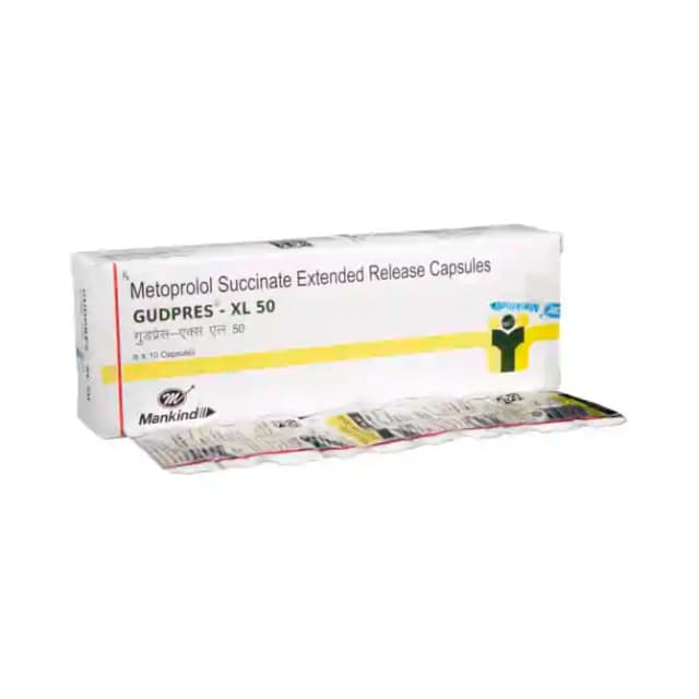 Gudpres XL 50 (10 capsule er in 1 strip)