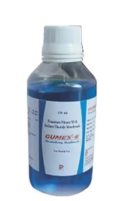 Gumex S Mouth Wash (1 Bottle of 170 ml Mouth Wash)