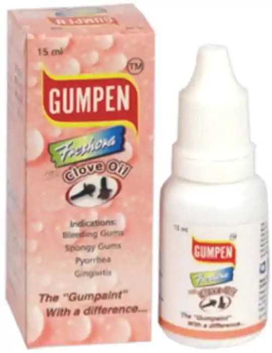 Gumpen Clove Oil (1 Bottle of 15 ml Gum Paint)