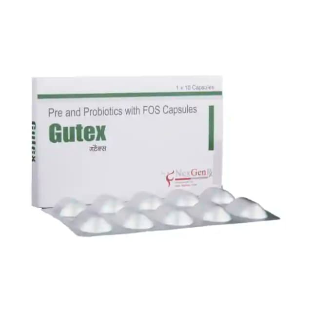 Gutex (1 Strip Of 10 capsules)