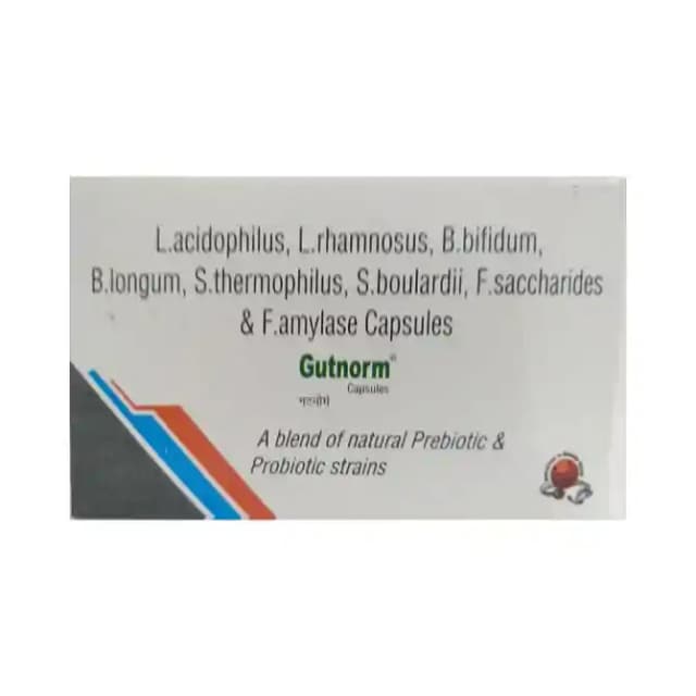 Gutnorm (1 Strip Of 10 capsules)