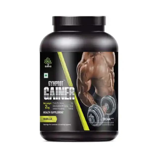 Gymprot Gainer Vanilla (1 Jar Of 2 kg Powder)