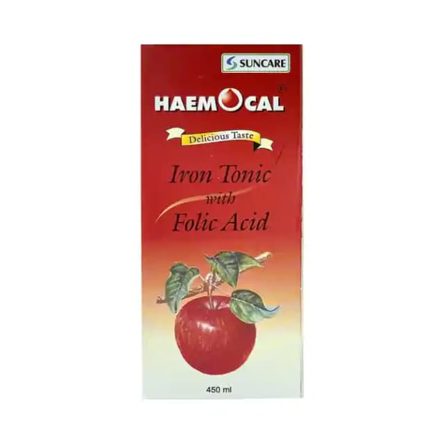 Haemocal Syrup Large (1 Bottle of 450 ml Syrup)