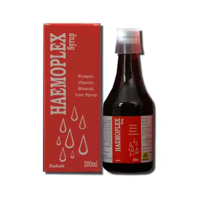 Haemoplex Syrup (1 Bottle of 200 ml Syrup)