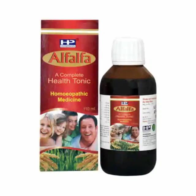 Hahnemann Alfalfa Syrup (1 Bottle of 110 ml Syrup)