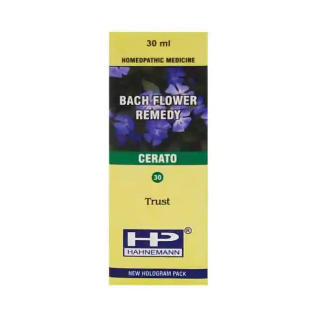 Hahnemann Bach Flower Cerato 30 (1 Bottle of 30 ml Dilution)