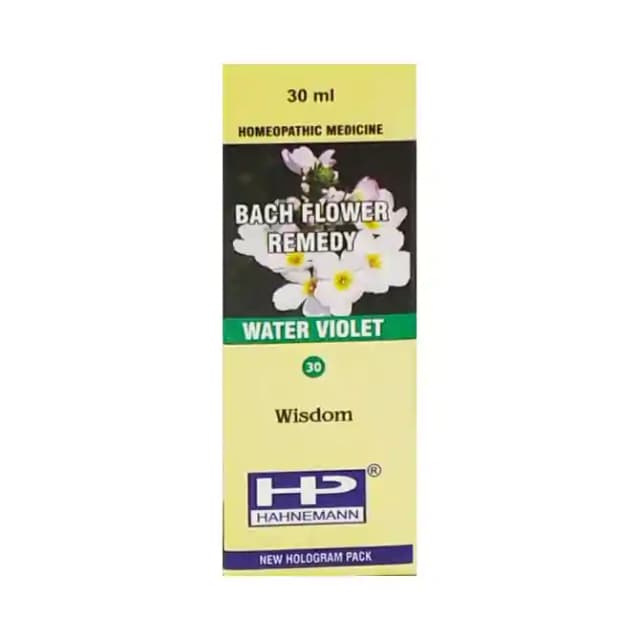 Hahnemann Bach Flower Water Violet 30 (1 Bottle of 30 ml Dilution)