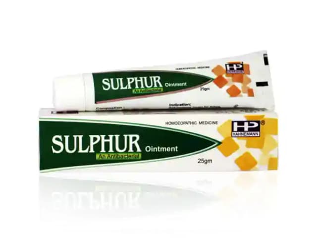 Hahnemann Sulphur Ointment (1 Tube Of 25 gm Ointment)