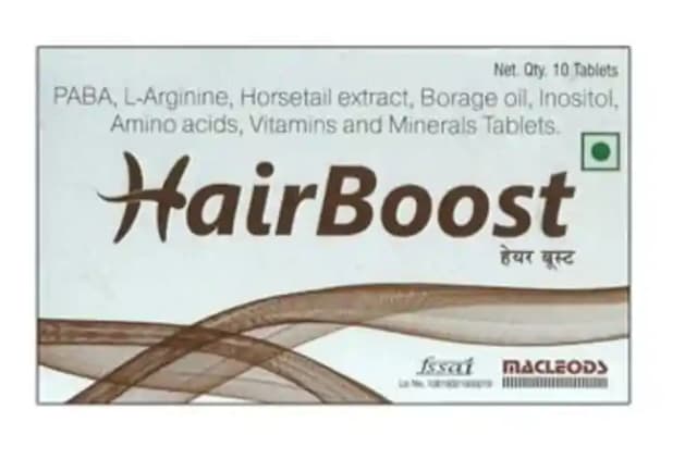 Hairboost (1 Strip Of 10 tablets)