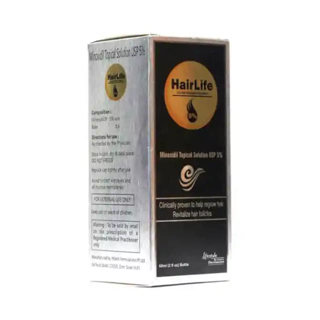 Hairlife 5% Solution (60 ml in 1 bottle)