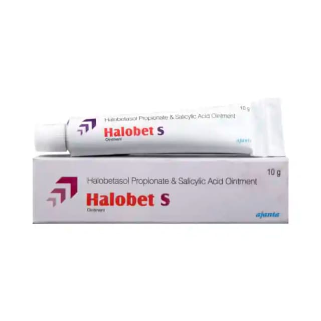 Halobet S Ointment (10 gm in 1 tube)