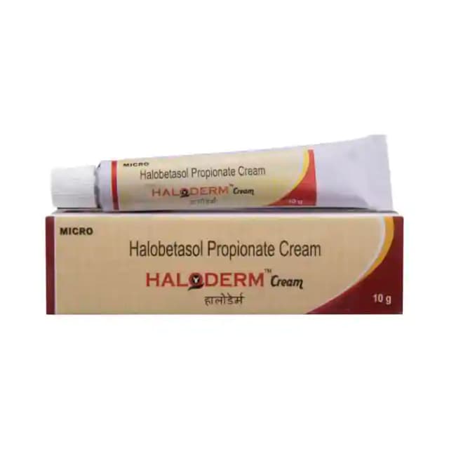 Haloderm Cream (10 gm in 1 tube)