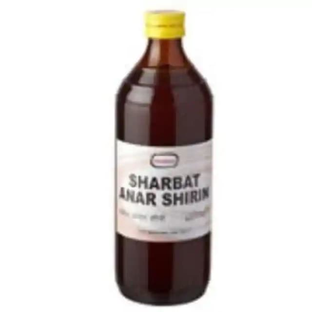 Hamdard Anar Shirin Sharbat (1 Bottle of 500 ml Liquid)