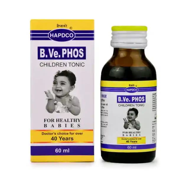 Hapdco B.Ve. Phos Children Tonic (1 Bottle of 60 ml Tonic)