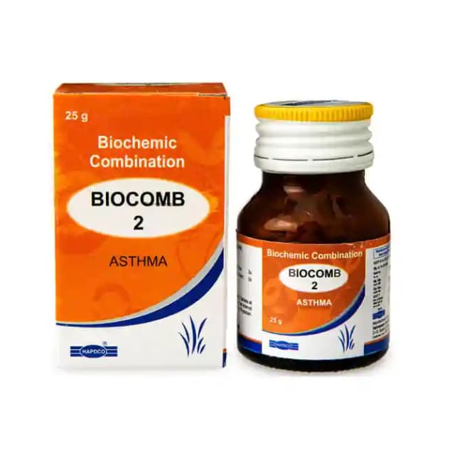Hapdco Bio Combination 2 (1 Bottle of 25 gm Biocombination tablets)