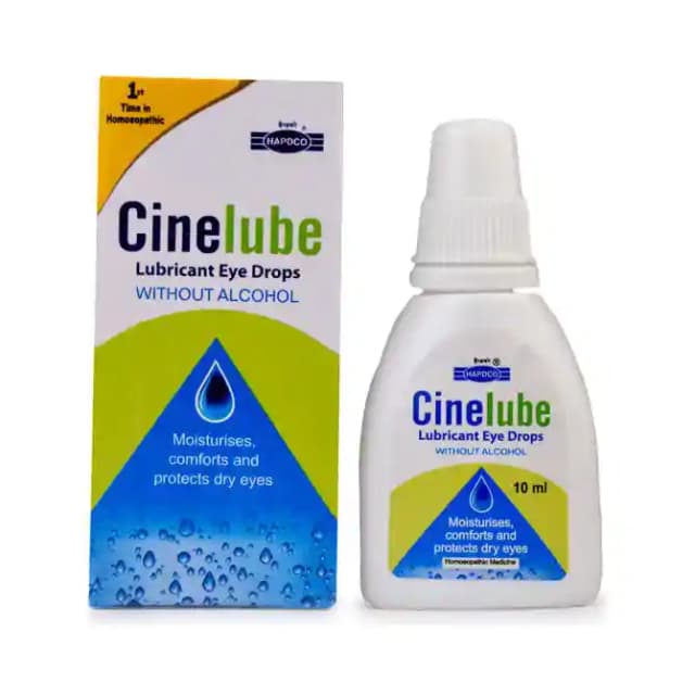 Hapdco Cinelube Lubricant Eye Drop (1 Bottle of 10 ml Eye Drop)