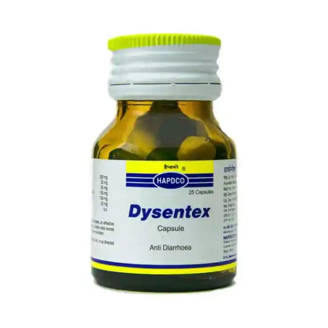 Hapdco Dysentex (1 Box Of 25 capsules)