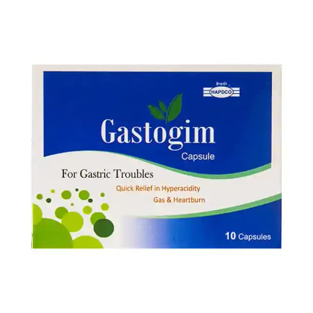 Hapdco Gastogim (1 Box Of 10 capsules)