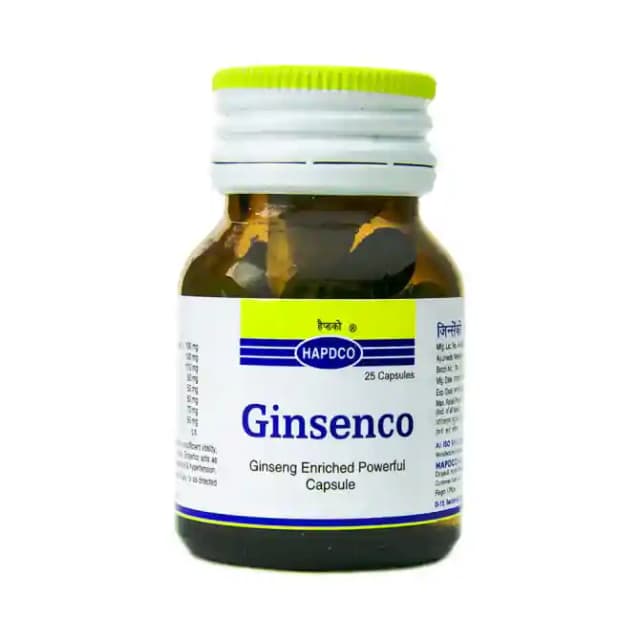 Hapdco Ginsenco (1 Box Of 25 capsules)