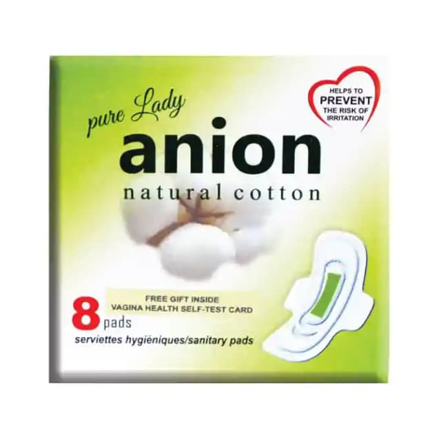 Happy Time Pure Anion Sanitary Pads (1 Packet Of 8 pads)