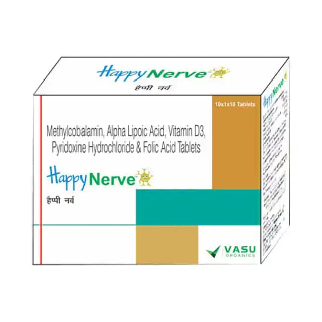 Happynerve (1 Strip Of 10 tablets)
