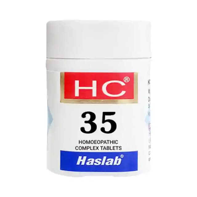 Haslab HC 35 Thuja Complex (1 Bottle of 550 gm tablets)