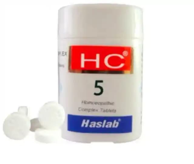 Haslab HC 5 Baptisia Complex (1 Bottle of 20 gm tablets)